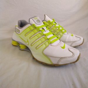 Nike NZ Shox Men's Size 8 White Neon